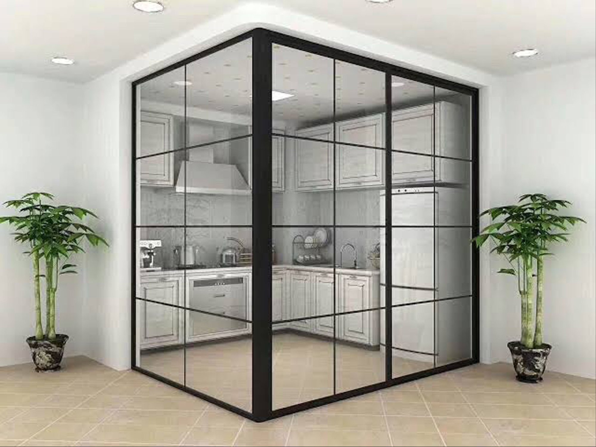 Aluminium Partition